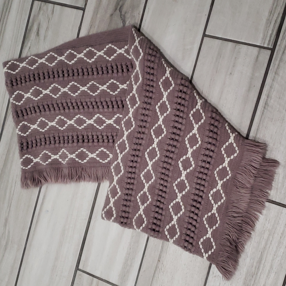 Falls Creek infinity knit scarf.